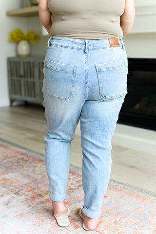 Cooper High Rise Vintage Denim Jogger